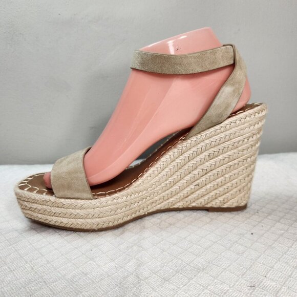 Steve Madden Women's Size 10 M  Wedge Espadrille Sandals Shoes   Beige (64) - Picture 5 of 8